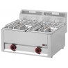 Kuchnia gazowa gastronomiczna 2 pal RED FOX 600 SP-60/2 GLS