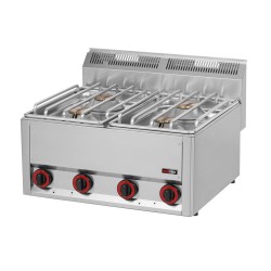 Kuchnia gazowa gastronomiczna 4 pal RED FOX 600 SP-60 GLS