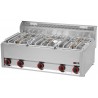 Kuchnia gazowa gastronomiczna 5 pal RED FOX 600 SP-90 /5GLS 