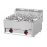 Kuchnia gazowa gastronomiczna 2 pal RED FOX SP- 60/2GLS 600 