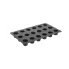Forma silikonowa do pieczenia GN 1/3 - Mini cannelais bordelais