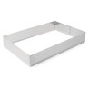 Rant piekarniczo-cukierniczy prostokątny 250x350x(H)80 mm