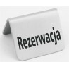 Tabliczka informacyjna "Rezerwacja"