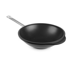 Patelnia Wok z odlewu aluminium Titanium Professional śr. 320 mm