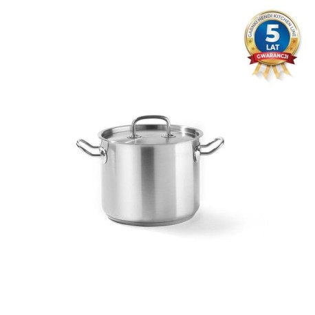 Garnek wysoki Kitchen Line z pokrywką 13,5 l; śr. 280 x 220 h