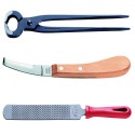Noże i narzędzia do kopyt